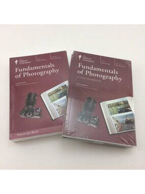 Great Courses Fundamentals of Photography DVDs Course Guidebook Transcript Book